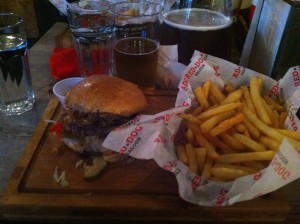 Previous AWESOME meal at Red Dog Saloon