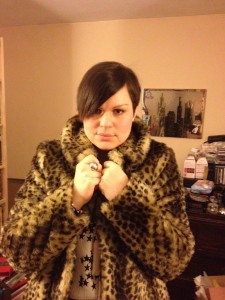 See, Kathryn loves a faux fur too...